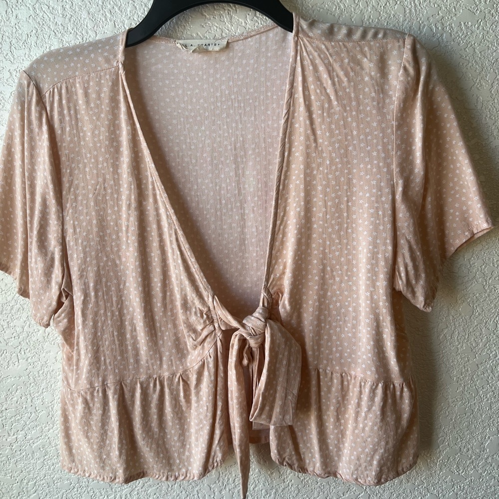 Tie front Crop top